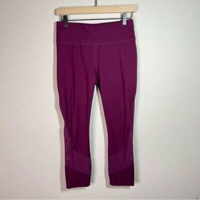 Athleta womens workout leisure cropped leggings size small